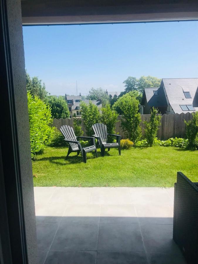 Bel Air Studios-Terrasse Couverte-Jardinet-Vue Pont De Normandie-Parking Prive Honfleur Dış mekan fotoğraf